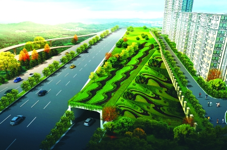 防尘降噪景观优化方案二改成隧道